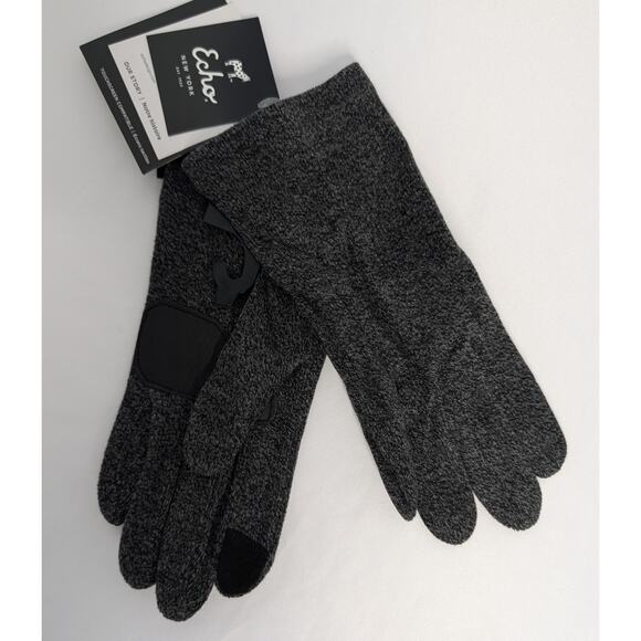 Echo New York Gray Classic Touchscreen Gloves - Picture 9 of 9